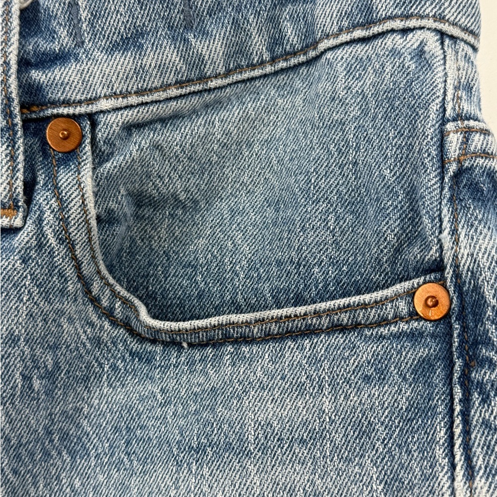 Madewell The Perfect Vintage Jean 27T | High Rise Straight | Raw Hem - Picture 14 of 16